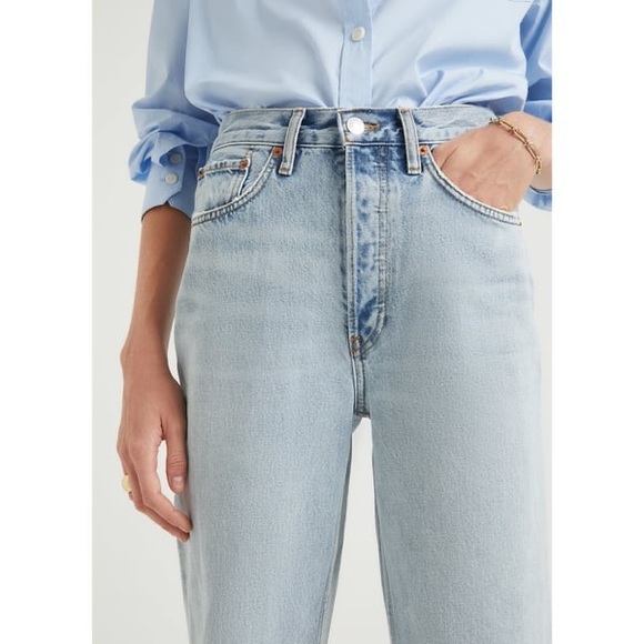 Re/Done 90s Low Slung Jeans in Vintage Playa - Picture 2 of 5